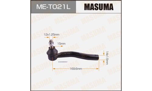 Наконечник рулевой тяги Masuma, левый, арт. ME-T021L