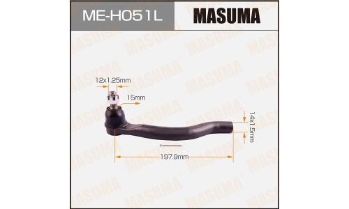 Наконечник рулевой тяги Masuma, левый, арт. ME-H051L