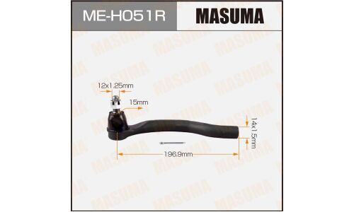 Наконечник рулевой тяги Masuma, правый, арт. ME-H051R