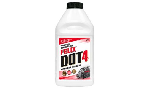 Жидкость тормозная Т-Синтез FELIX, DOT 4, 455г, арт. 430130005