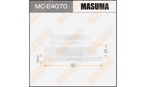 Фильтр салонный Masuma AC-0165SET, арт. MC-E4070