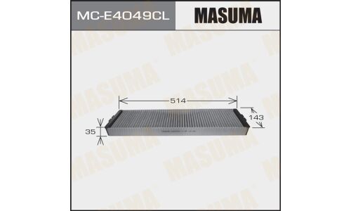 Фильтр салонный Masuma AC-0037C угольный, арт. MC-E4049CL