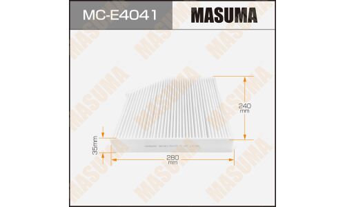 Фильтр салонный Masuma, арт. MC-E4041