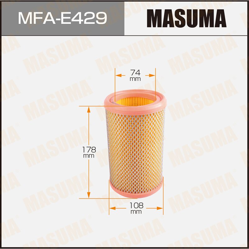 

Фильтр воздушный Masuma, арт. MFA-E429