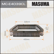 Фильтр салонный Masuma угольный, арт. MC-E4039CL Фильтр салонный Masuma угольный, арт. MC-E4039CL