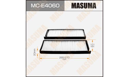 Фильтр салонный Masuma AC-9317SET, арт. MC-E4060