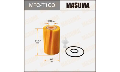 Фильтр масляный Masuma O-121, арт. MFC-T100