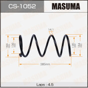 Пружина подвески Masuma, передняя, арт. CS-1052