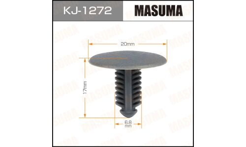 Клипса крепёжная обшивки салона Masuma, для Toyota, арт. KJ-1272