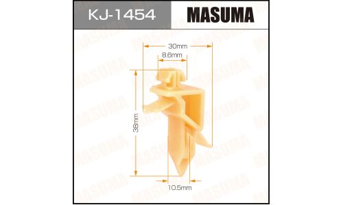 Клипса крепёжная накладок крыла Masuma, для Toyota, арт. KJ-1454