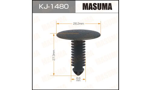 Клипса крепёжная обшивки багажника Masuma, для Nissan, арт. KJ-1480