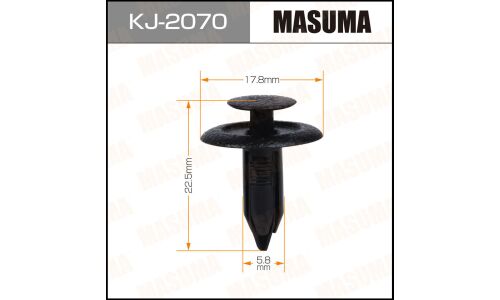 Клипса крепёжная деталей салона Masuma, для Mazda, арт. KJ-2070