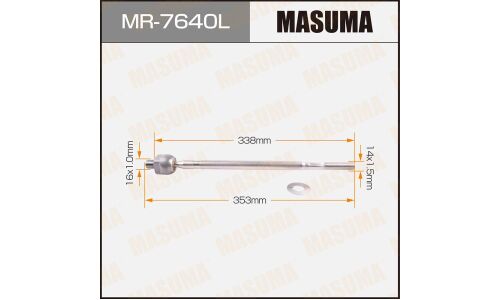Тяга рулевая Masuma, левая, арт. MR-7640L