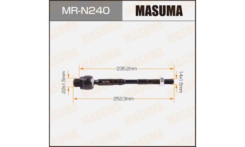 Тяга рулевая Masuma, арт. MR-N240