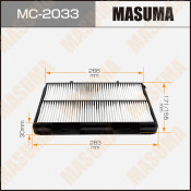 Фильтр салонный Masuma, арт. MC-2033 Фильтр салонный Masuma, арт. MC-2033