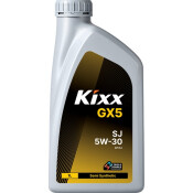 Масло моторное Kixx GX5 5w30, полусинтетическое, API SJ, для бензинового двигателя, 1л, арт. L5317AL1E1