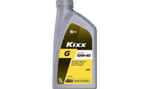 Масло моторное Kixx G 10w40, полусинтетическое, API SJ, для бензинового двигателя, 1л, арт. L5318AL1E1