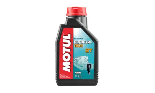 Масло для лодочных моторов MOTUL OUTBOARD TECH 2T полусинтетическое, 2-тактное, 1л, арт. 106613