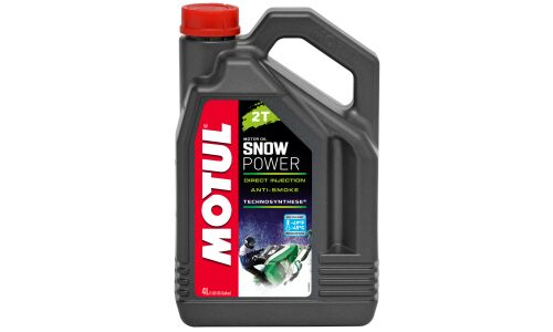 Масло для снегоходов MOTUL Snowpower полусинтетическое, API TC, JASO FD, 2-тактное, 4л, арт. 105888