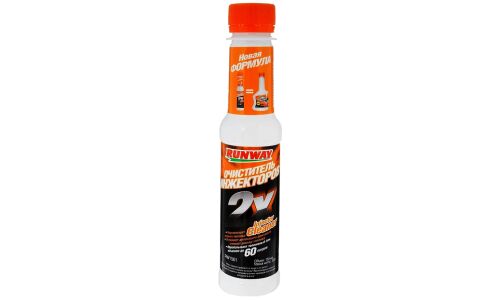 Очиститель инжекторов Runway Injector Cleaner, концентрат, присадка в бензин, улучшает приемистость, бутылка 150мл, арт. RW1501