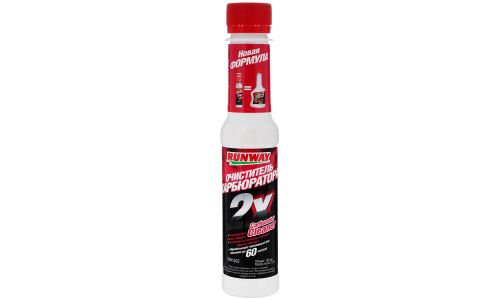Очиститель карбюратора Runway Carburetor Cleaner, присадка в бензин, снижает расход топлива, бутылка 150мл, арт. RW1502