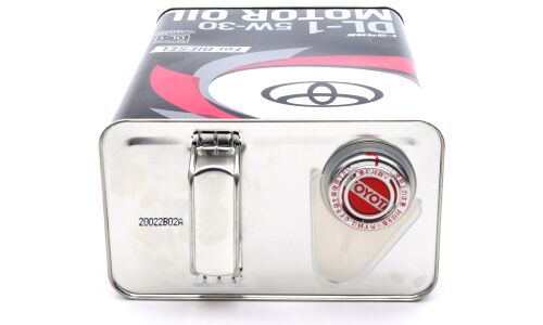 Масло моторное Toyota Motor Oil For Diesel 5w30, синтетическое, JASO DL-1, для дизельного двигателя, 4л, арт. 08883-02805/08883-03105