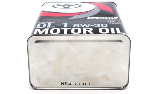 Масло моторное Toyota Motor Oil For Diesel 5w30, синтетическое, JASO DL-1, для дизельного двигателя, 4л, арт. 08883-02805/08883-03105