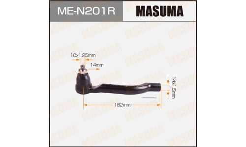 Наконечник рулевой тяги Masuma, арт. ME-N201R