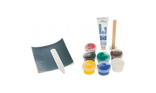 Набор для реставрации кожи и винила Permatex Vinyl & Leather Repair Kit, 7 цветов, арт. 80902