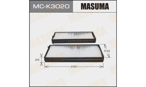 Фильтр салонный Masuma AC-9305, арт. MC-K3020