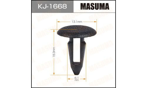 Клипса крепёжная обшивки салона Masuma, для Mitsubishi, арт. KJ-1668