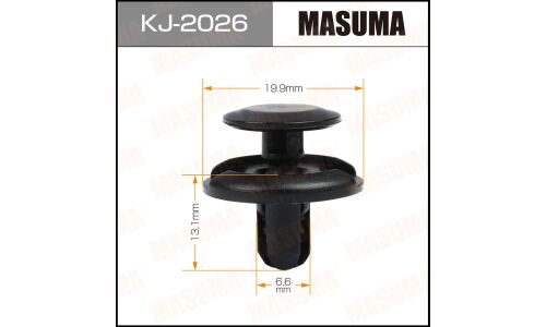 Клипса крепёжная решетки радиатора Masuma, для Mitsubishi, арт. KJ-2026