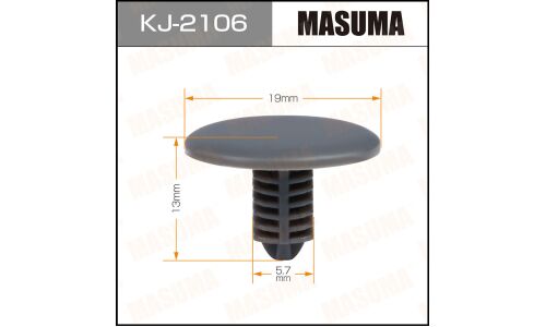 Клипса крепежная Masuma KJ-2106 (OEM 90671-SB3-003YS)
