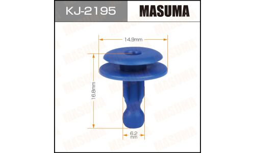 Клипса крепёжная молдинга дверей Masuma, для Toyota, арт. KJ-2195