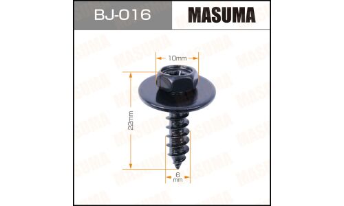 Саморез MASUMA BJ-016 6x22мм (OEM 90159-60477), 6 шт