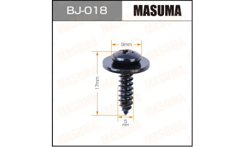 Саморез MASUMA BJ-018 5x17мм (OEM 75392-42030), 10 шт