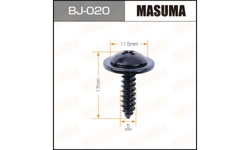 Саморез MASUMA BJ-020 5x17мм, 10 шт