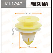 Клипса крепежная Masuma KJ-1243 (OEM 67771-33050)