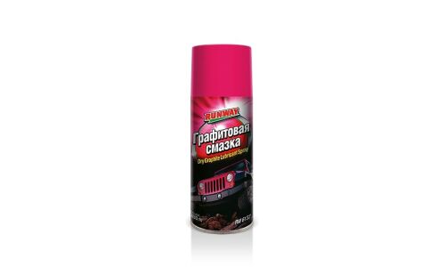Смазка аэрозольная Runway Dry Graphite Lubricant Spray, многоцелевая, графитная, баллон 450мл, арт. RW6132