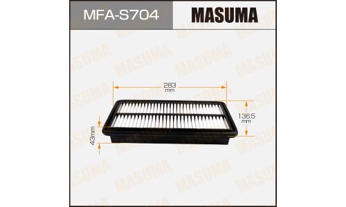 Фильтр воздушный Masuma, арт. MFA-S704