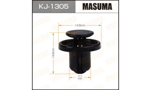 Клипса крепёжная бампера Masuma, для Toyota, арт. KJ-1305