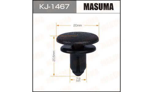 Клипса крепёжная деталей салона Masuma, для Nissan, арт. KJ-1467