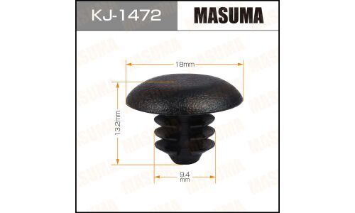 Клипса крепёжная подкапотного пространства Masuma, для Infiniti, Nissan, арт. KJ-1472