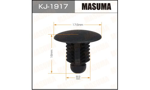 Клипса крепёжная обшивки салона Masuma, для Subaru, арт. KJ-1917