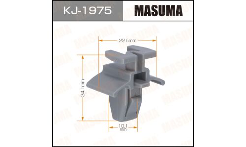 Клипса крепёжная решетки радиатора Masuma, для Subaru, арт. KJ-1975