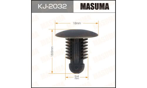 Клипса крепёжная обшивки салона Masuma, для Mitsubishi, арт. KJ-2032