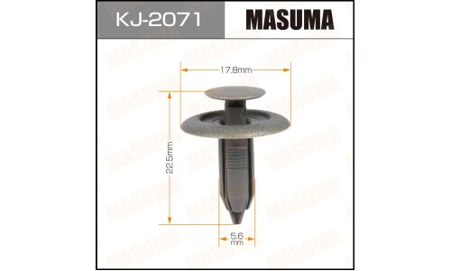 Клипса крепёжная обшивки салона Masuma, для Mazda, арт. KJ-2071