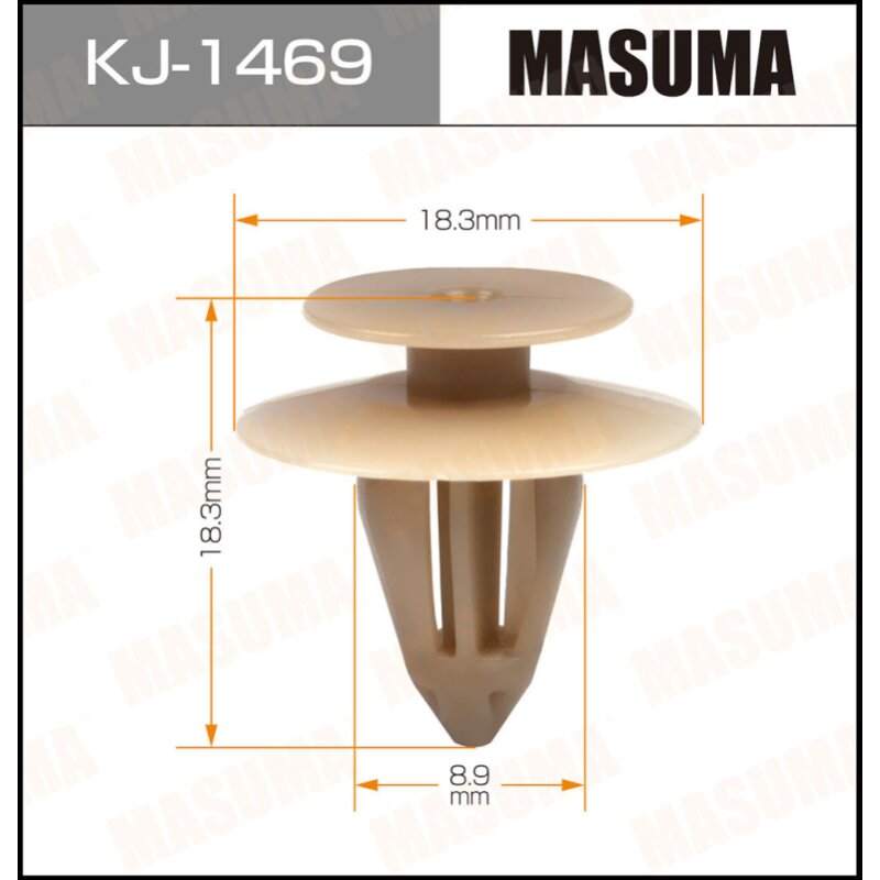 

Клипса крепежная MASUMA KJ-1469 (OEM 01553-08321)