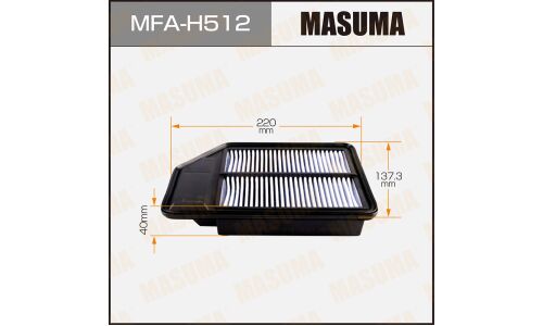 Фильтр воздушный Masuma A-880V, арт. MFA-H512