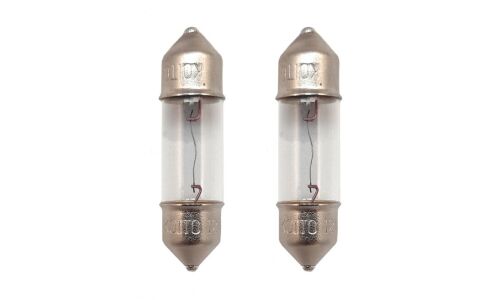 Лампа Koito Festoon (SV7, T8x28), 12В, 5Вт, комплект 2 шт, арт. P2214